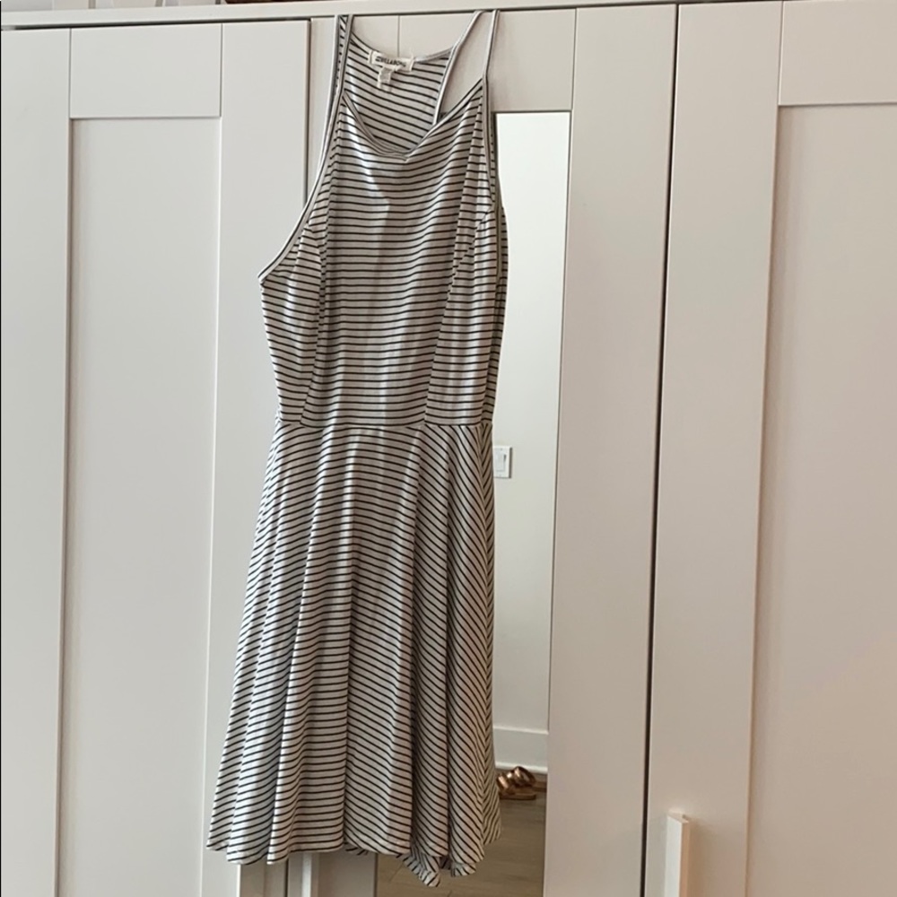 Billabong striped racer back dress